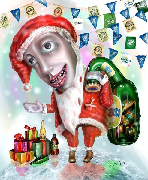 Стикеры с новым годом