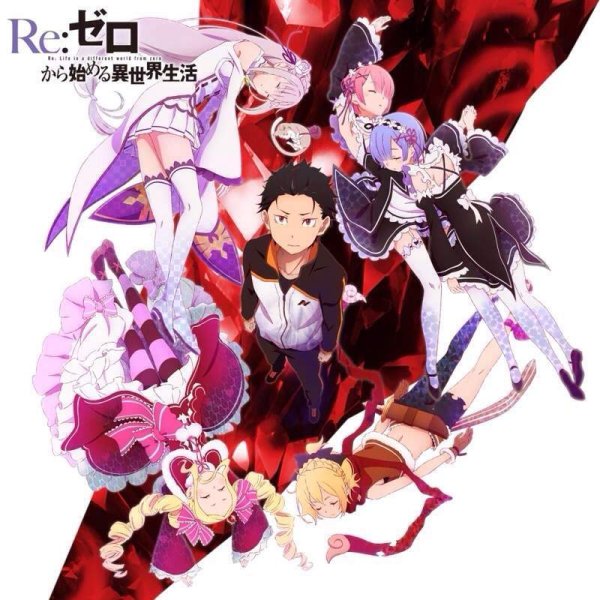 Re Zero обложка аниме