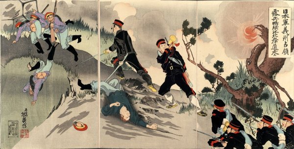 Русско-японская война плакаты Японии