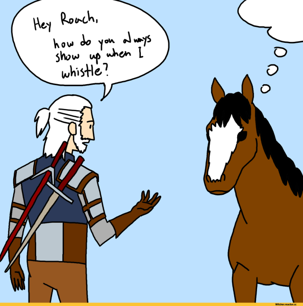 Геральт Лютик и плотва