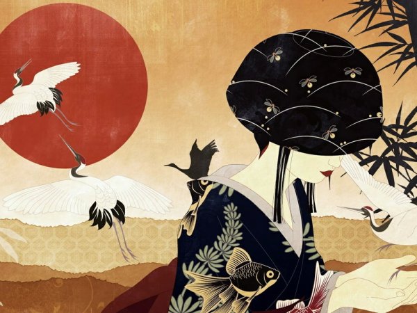 Плакаты в японском стиле