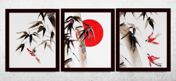 Плакаты в японском стиле