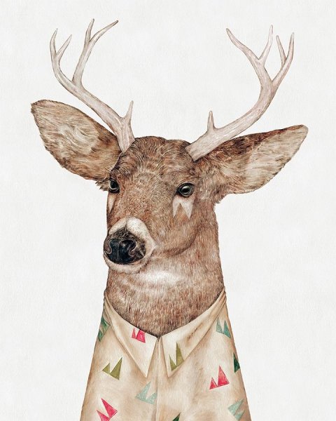 Звери в скандинавском стиле