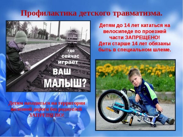 Предупреждение детского травматизма