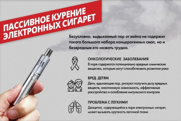 Против электронных сигарет