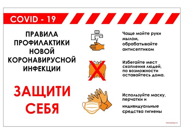 Плакат предупреждение