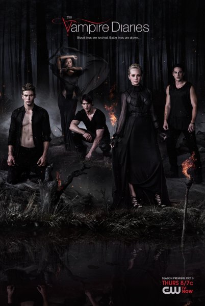 Дневники вампира Постер в хорошем качестве