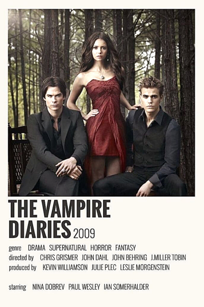 Дневники вампира Постер