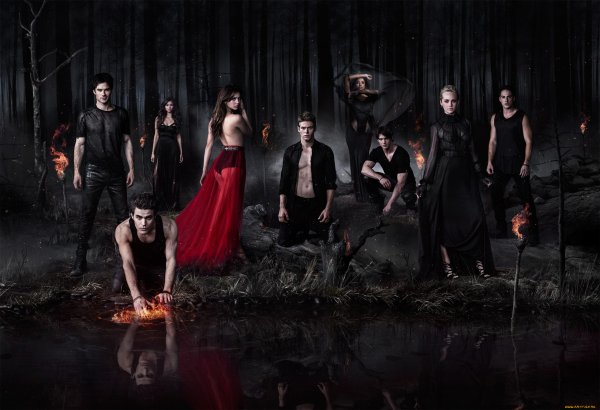 Дневники вампира обложка