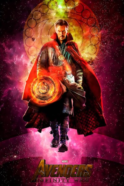 Мстители финал Постер доктор Стрэндж