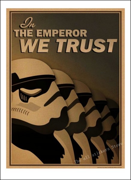 Плакаты империи Звёздные войны