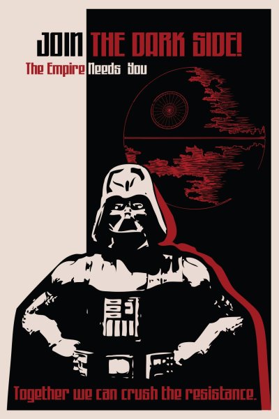 Плакаты Галактической империи