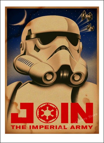 Плакаты империи Звёздные войны