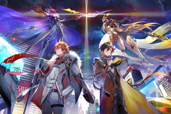 Тарталья Геншин обои