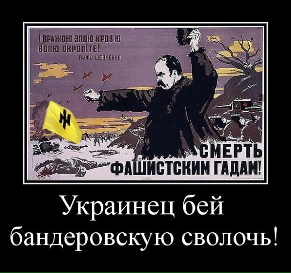 Демотиваторы про Хохлов бандеровцев