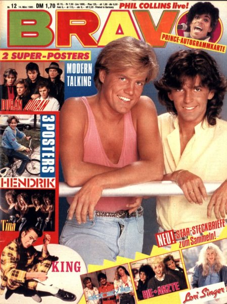 Modern talking Bravo 1985