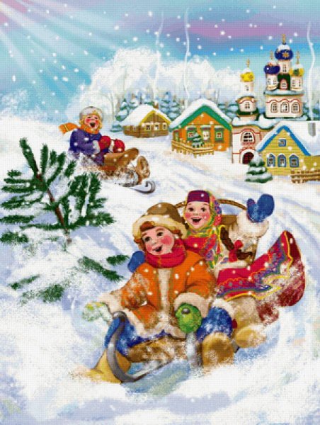 Зимние игры для детей