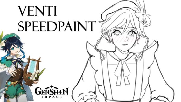 Раскраска Геншин Импакт