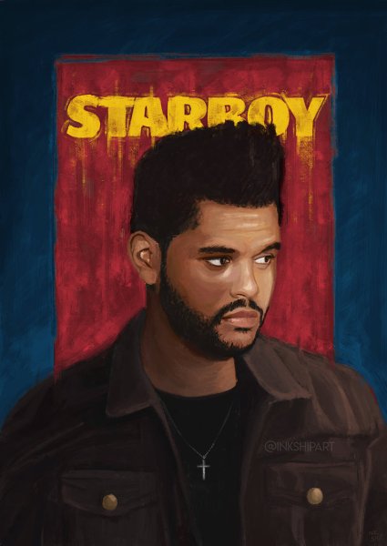 The Weeknd Starboy Постер