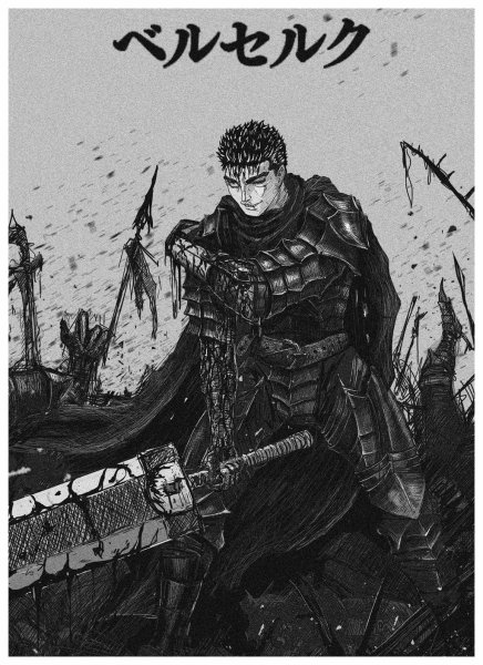 Берсерк аниме Постер