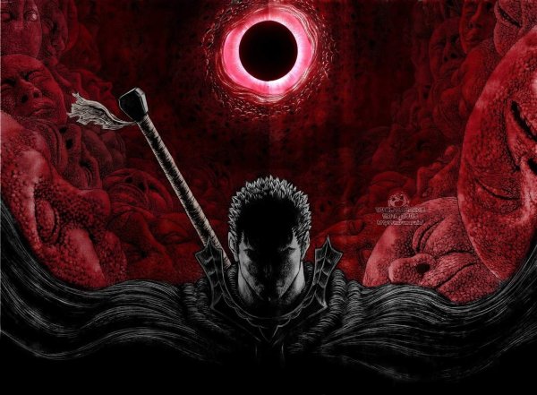 Гатс и Гриффит аниме 1997