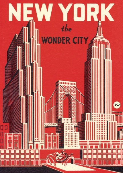 Постер New York the Wonder City