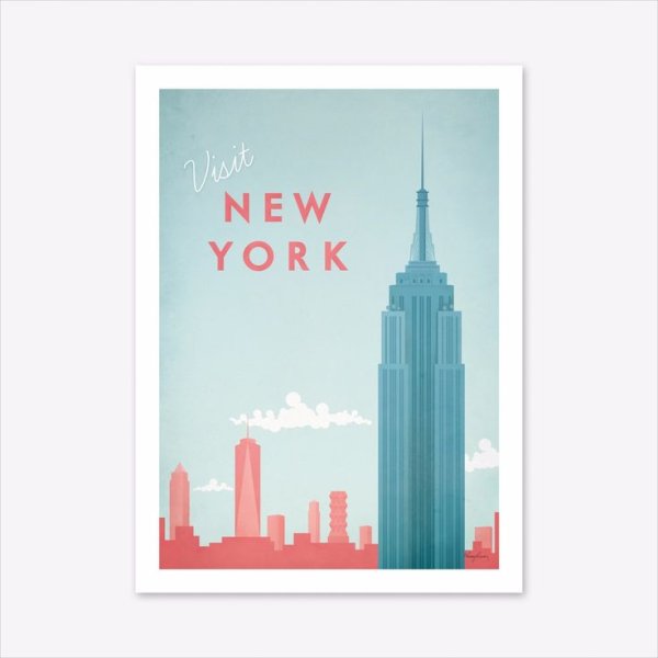 Тревел постеры New York