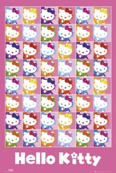 Плакаты hello Kitty