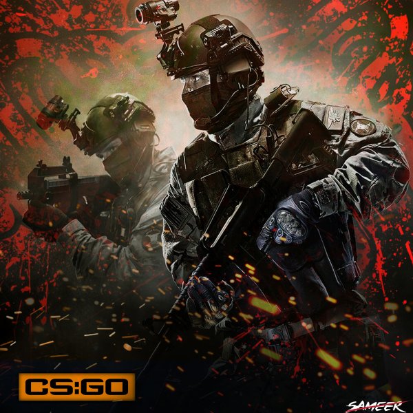 CSGO Постер