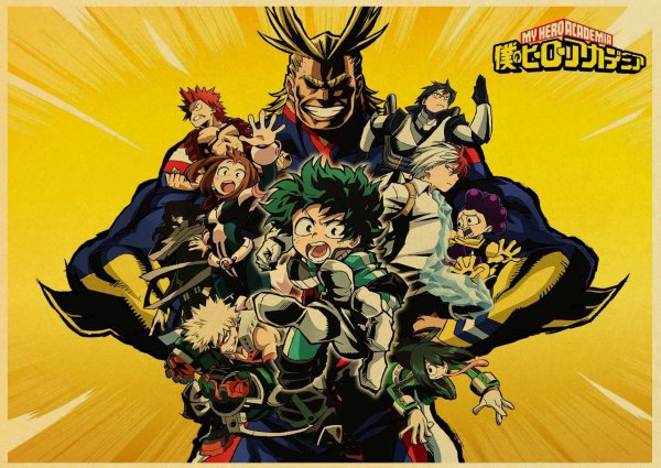 My Hero Academia Постер