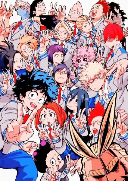 Аниме моя геройская Академия