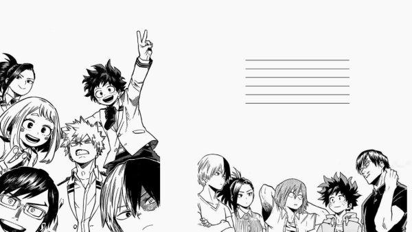 Обложки на тетради аниме