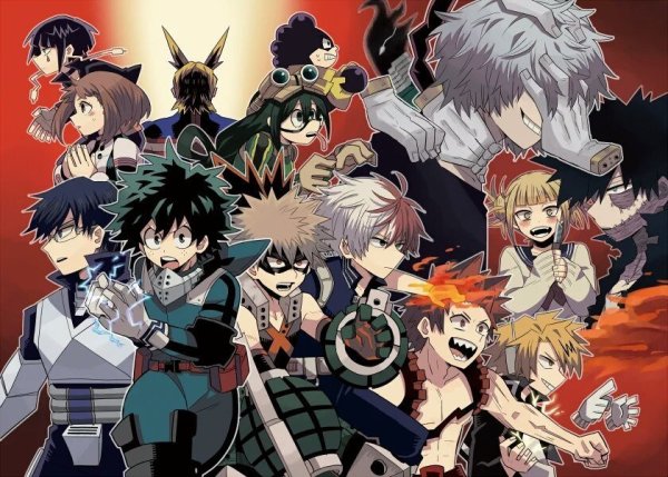 Моя геройская Академия лига злодеев персонажи