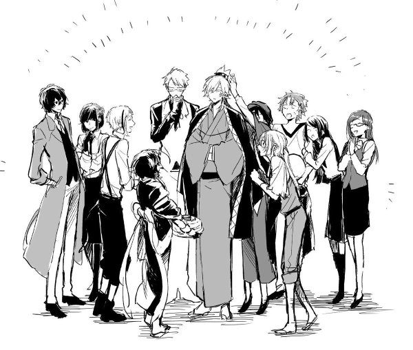 Великий из бродячих псов агентство персонажи