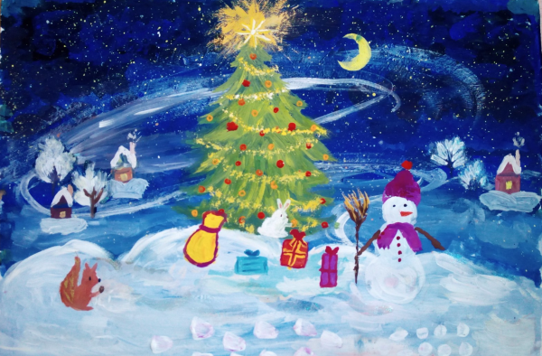 Новогоднее шоу чудо елка