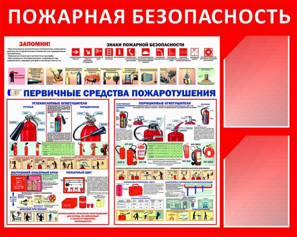 Уголок пожарной безопасности в доме культуры
