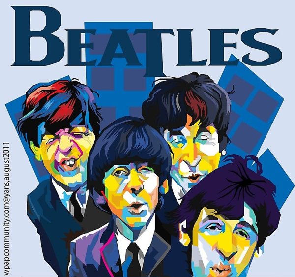 Группа Битлз Постер