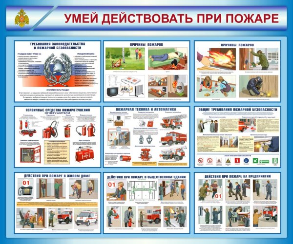 Причины пожара картинки