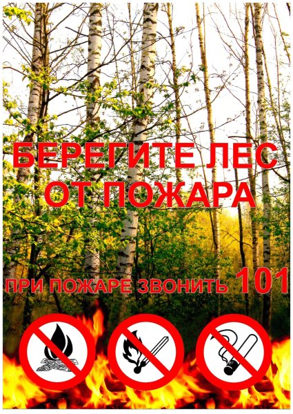 Плакат берегите природу