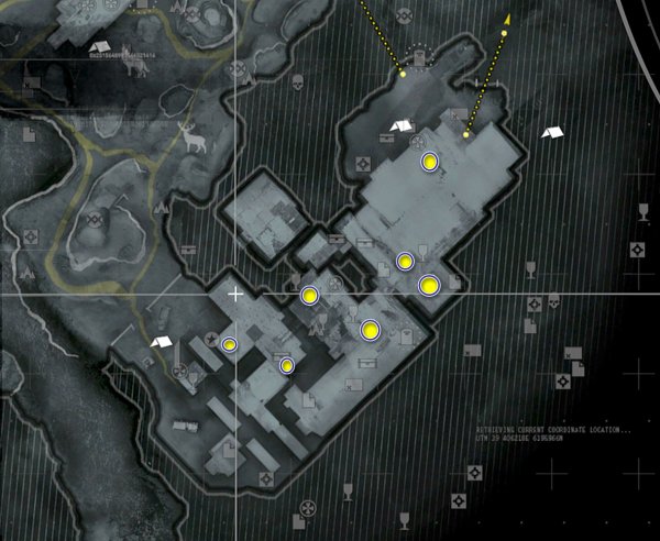 Rise of the Tomb Raider Советская база флаги карта