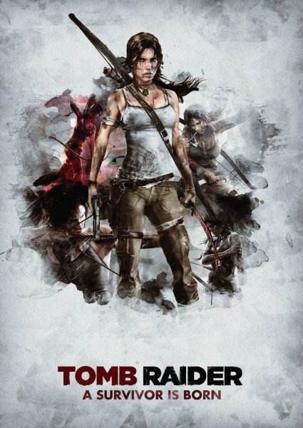 Tomb Raider 2013 Постер