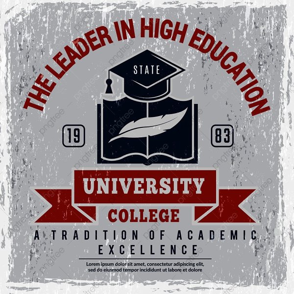 Плакат университета