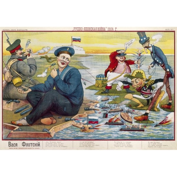 Русско-японская война карикатуры