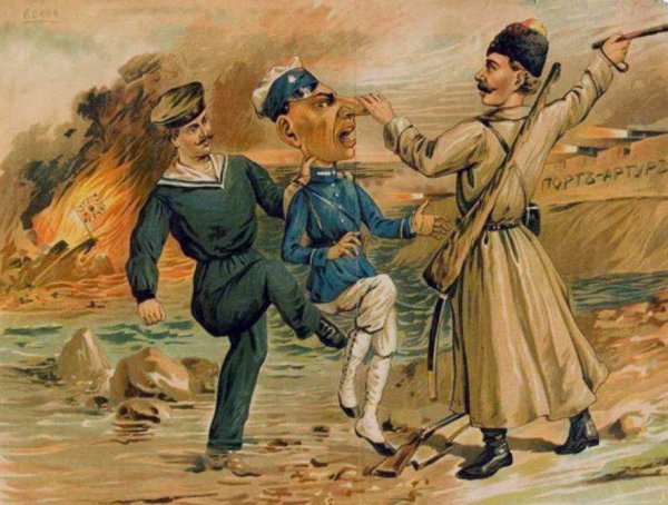 Японские плакаты русско-японской войны 1904-1905