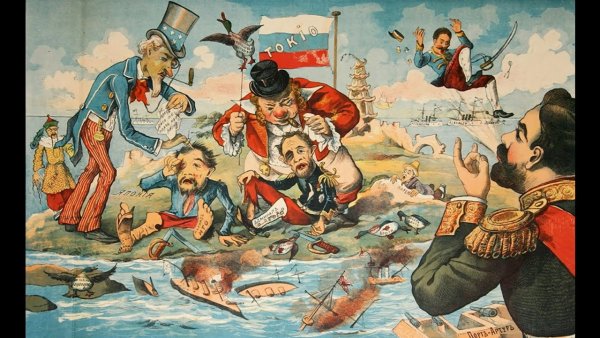 Первая стычка Казаков с японцами в Корее 1904