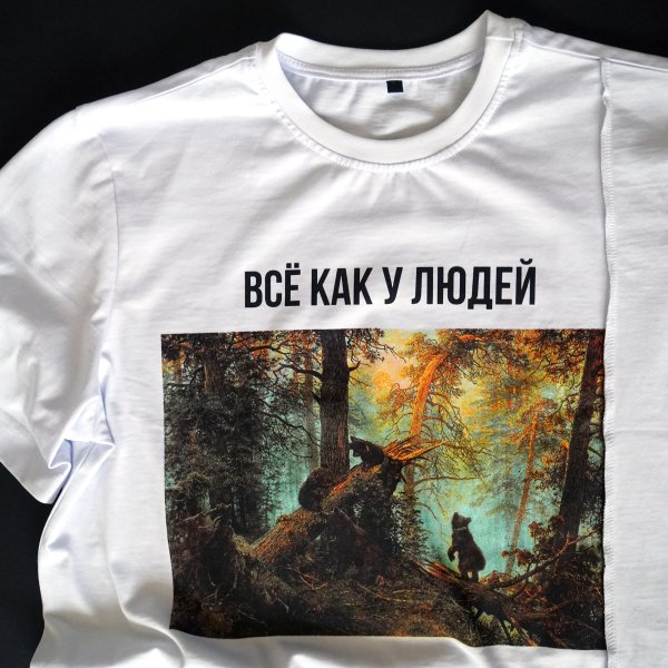 Принт на футболку