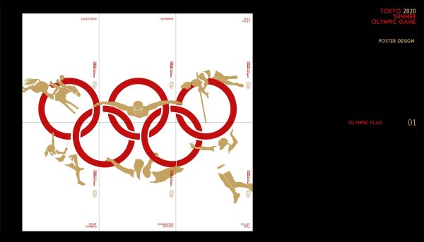 Олимпийская эмблема 1980