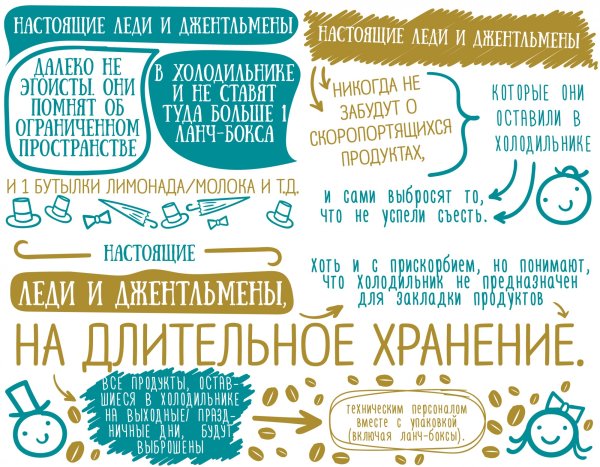 Постер " правила офиса"