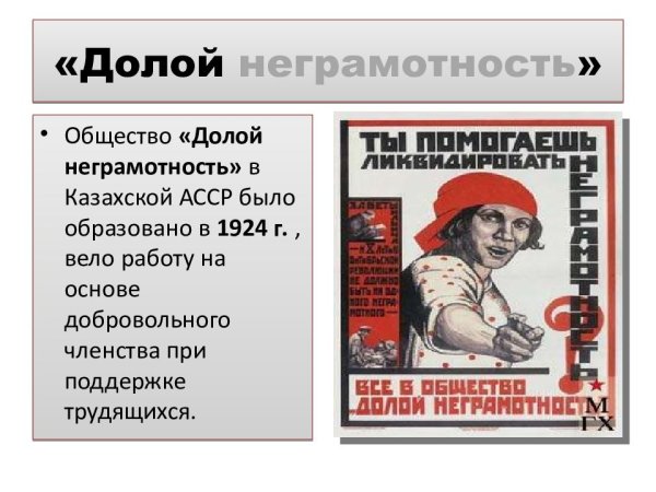 Общество долой неграмотность