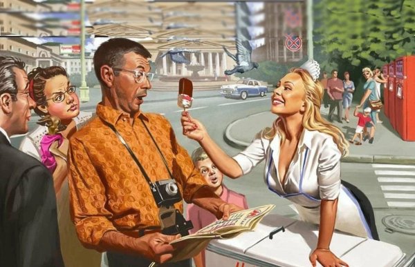 Пин ап художник Валерий Барыкин